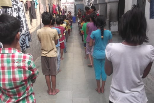 3. The Children At The Shelter At Gb Road